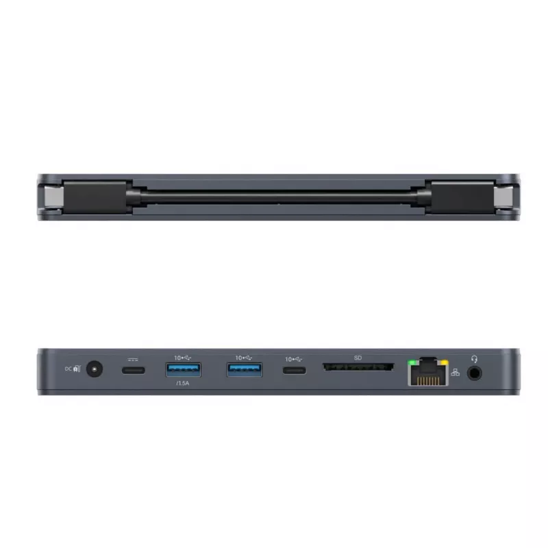 Targus HyperDrive Next juhtmega USB 3.2 Gen 2 (3.1 Gen 2) Type-C sinine