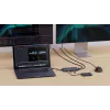 Targus HyperDrive Next juhtmega USB 3.2 Gen 2 (3.1 Gen 2) Type-C sinine