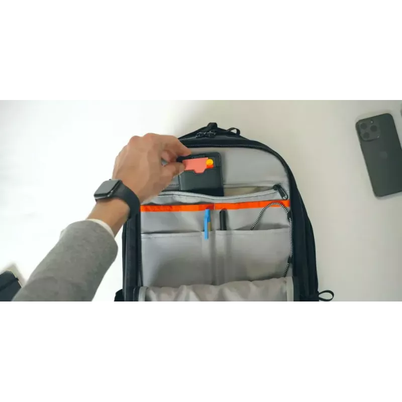 Vabaajaseljakott HYPER HyperPack Pro Must Cordura Nylon 490mm