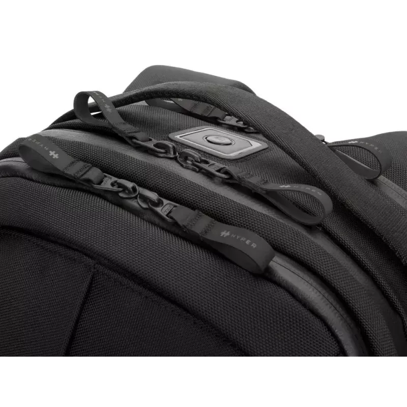 Vabaajaseljakott HYPER HyperPack Pro Must Cordura Nylon 490mm