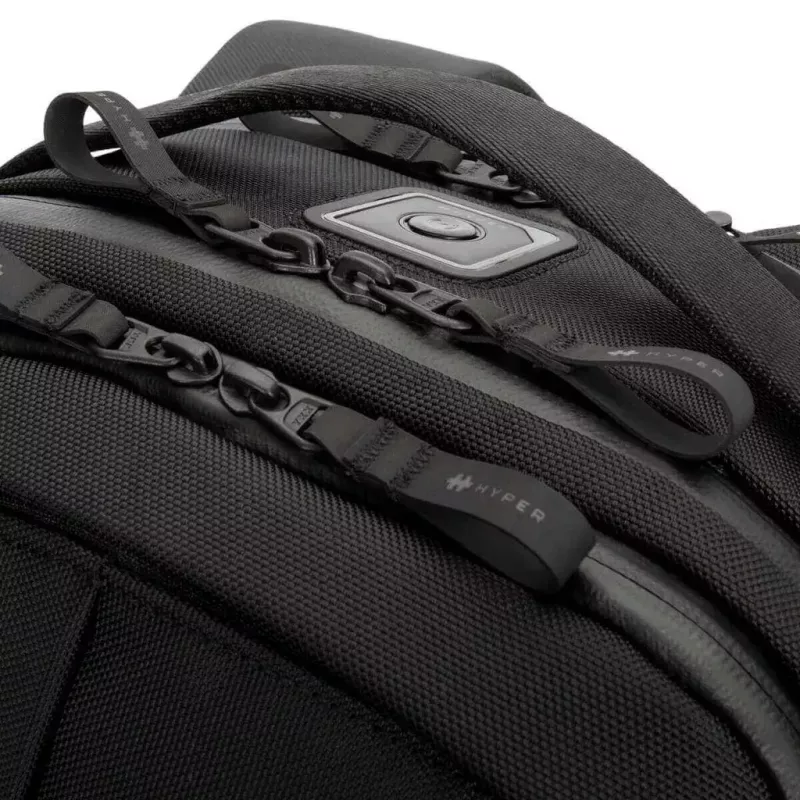 Vabaajaseljakott HYPER HyperPack Pro Must Cordura Nylon 490mm