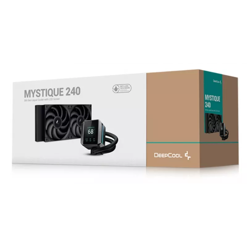 DEEPCOOL Mystique 240 protsessori kõik-ühes vedelikjahuti 12 cm - must