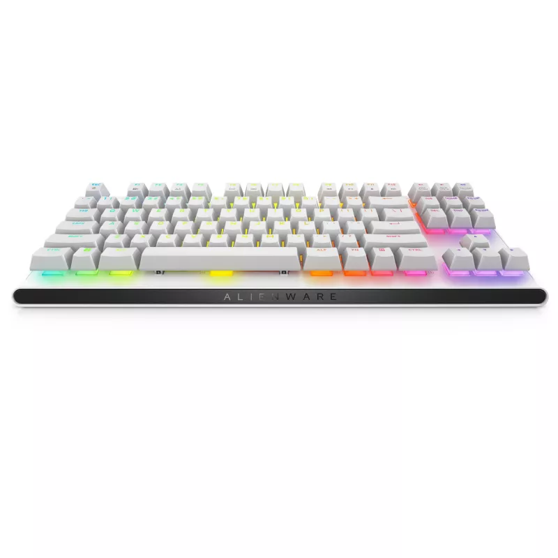 Alienware AW420K klaviatuur Gaming USB QWERTY US International Valge
