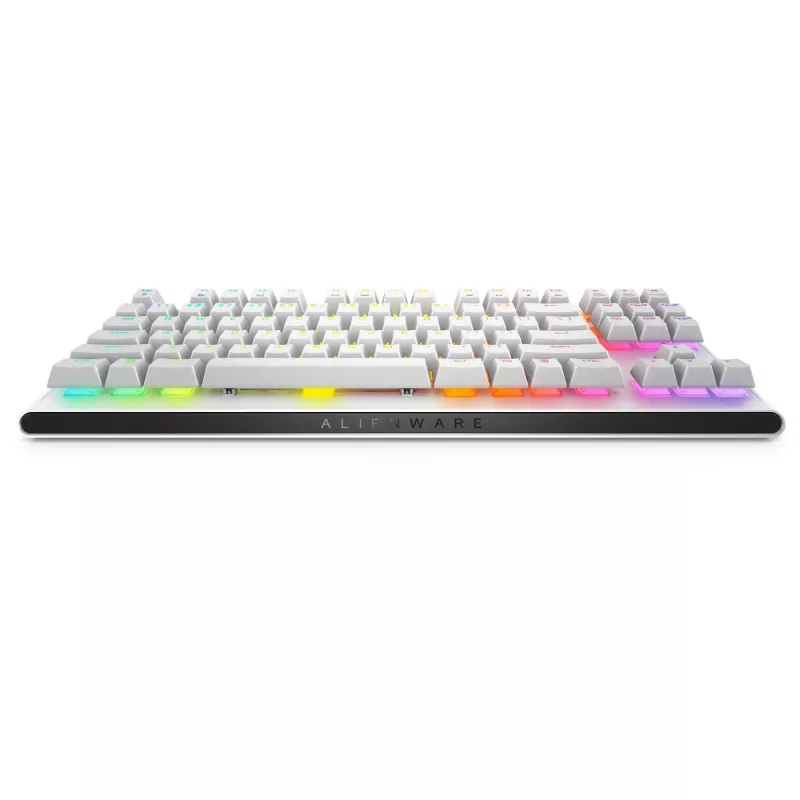 Alienware AW420K klaviatuur Gaming USB QWERTY US International Valge