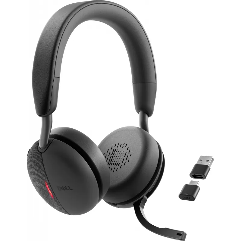 DELL Pro Plus Wireless ANC Peakomplekt - WL5024, juhtmega ja juhtmevaba, lennundus/lennujuhtimine, 20 - 20000 Hz, 219 g, peakomplekt, must