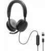 DELL Pro Plus juhtmega ANC-peakomplekt - WH5024, juhtmega, kõned/muusika, 20–20000 Hz, 189 g, peakomplekt, must