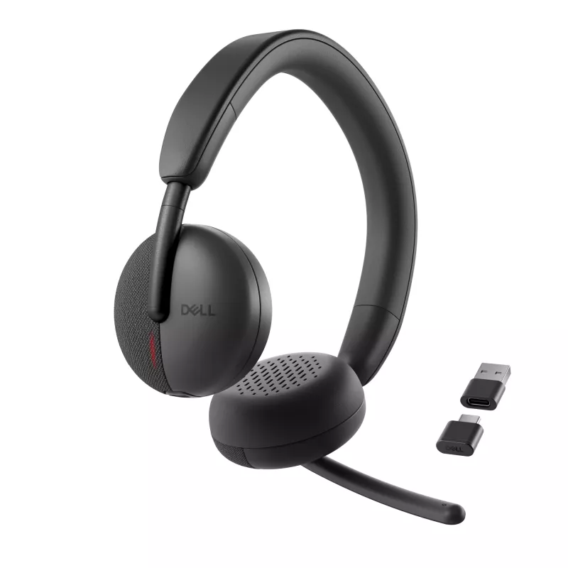 DELL Pro juhtmevaba peakomplekt - WL3024, juhtmega ja juhtmevaba, kõned/muusika, 20–20000 Hz, 182 g, peakomplekt, must