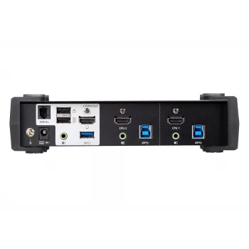 ATEN 2-Port USB 3.0 4K HDMI KVMP™ lüliti helimikseri režiimiga
