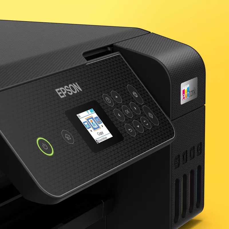 Multifunktsiooniline printer Epson EcoTank L3280 tindiprinter värviprintimiseks, A4, 5760×1440 dpi, Wi‑Fi, must