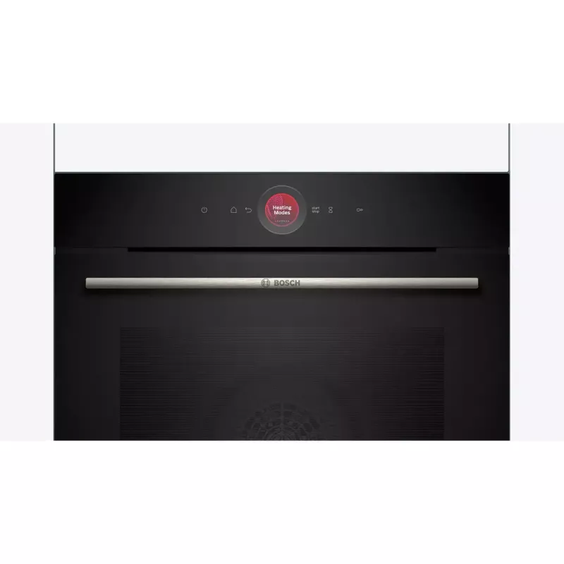 Sisseehitatud ahi Bosch Serie 8 HBG7721B1 — elektriline 71 L, pürolüütiline puhastus, puutetundlik juhtimine, Wi‑Fi, halogeenlamp, must