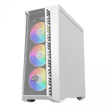 COOLER MASTER Šassii Masterbox Lite 520 Mesh Midi Torn Valge