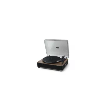 Heliplaadimängija Muse MT-107 BTO — automaatne 2 kõlariga vinüülplaadimängija, 33/45 RPM, 10 W RMS, 2,5 mm kõrvaklapiühendus