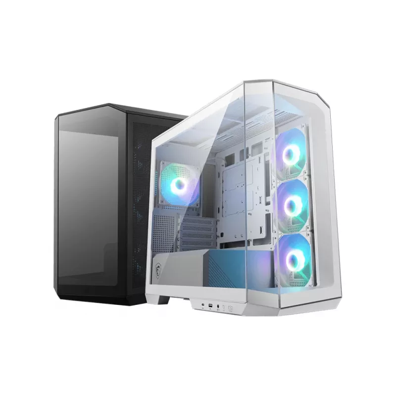 MSI MAG PANO M100R PZ Micro Tower Valge