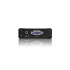 ATEN VGA-HDMI heli/videomuundur, must, metall, 1920 x 1080 pikslit, 1920 x 1080 pikslit, 1080p, 16:9