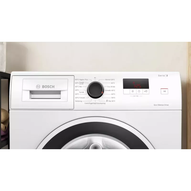 Bosch Serie 2 WGE0240ASN pesumasin eesttäidetav 7 kg 1351 RPM Valge