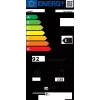 Sisseehitatud külmik CANDY CMLS68EW — 135 L neto, staatiline jahutus, pöördregulaator, parempoolne uks, 39 dB, energiaklass E