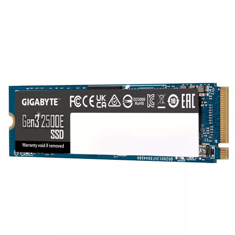 SSD ketas GIGABYTE 500GB M.2 PCI Express 3.0 NVMe Gen3 2500E