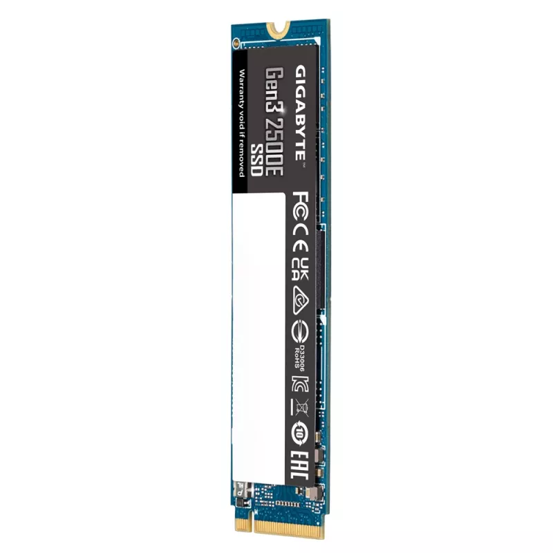 SSD ketas GIGABYTE 500GB M.2 PCI Express 3.0 NVMe Gen3 2500E