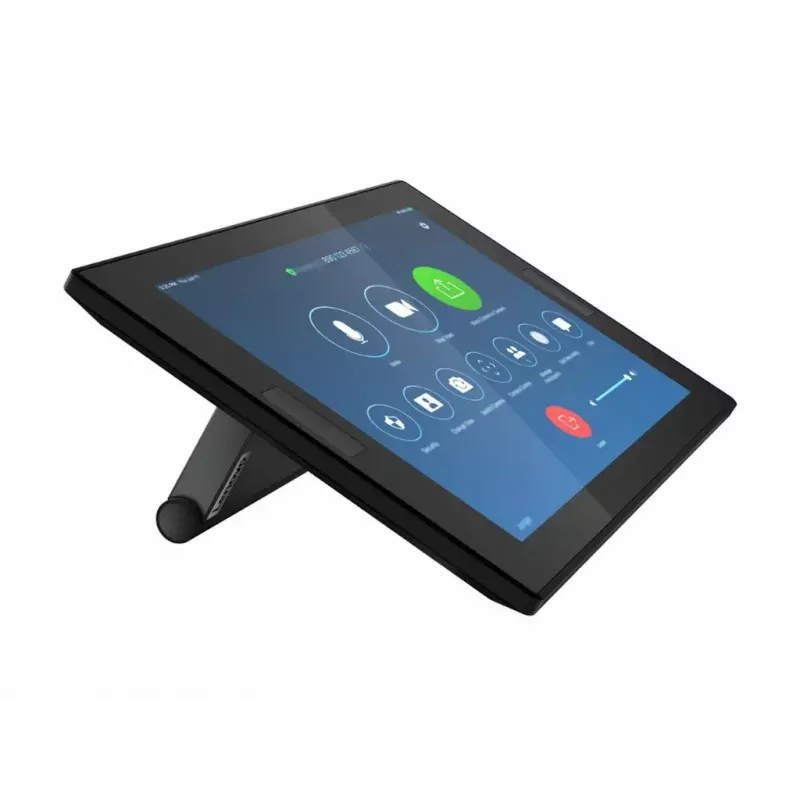 Konverentsikontroller Lenovo ThinkSmart 12QL0004MT Zoomile, kompaktne must seade koosoleku juhtimiseks