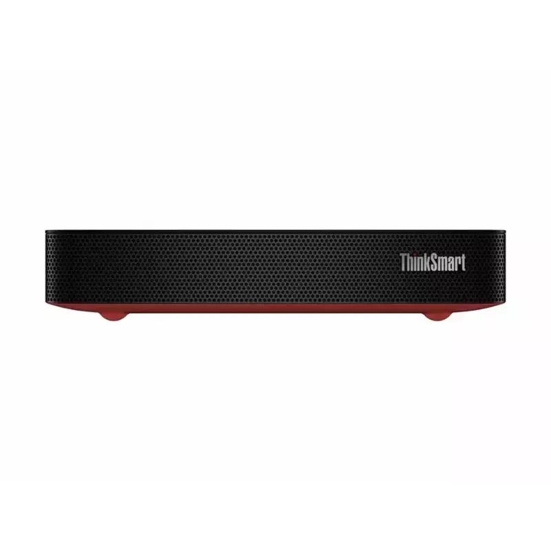 Konverentsikontroller Lenovo ThinkSmart 12QL0004MT Zoomile, kompaktne must seade koosoleku juhtimiseks