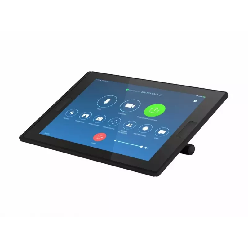 Konverentsikontroller Lenovo ThinkSmart 12QL0004MT Zoomile, kompaktne must seade koosoleku juhtimiseks