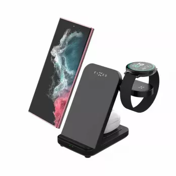 Kaasaskantav akupank FIXED Powerstation FIXPOS-SA-BK 10000mAh, kaasaskantav laadija, 10000 mAh mahutavus