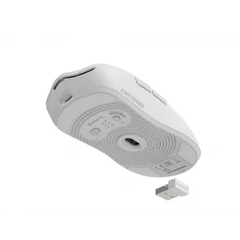 GENESIS Zircon 500 hiir Gaming Paremakäeline RF Juhtmevaba + Bluetooth + USB Type-C Optiline 10000 DPI