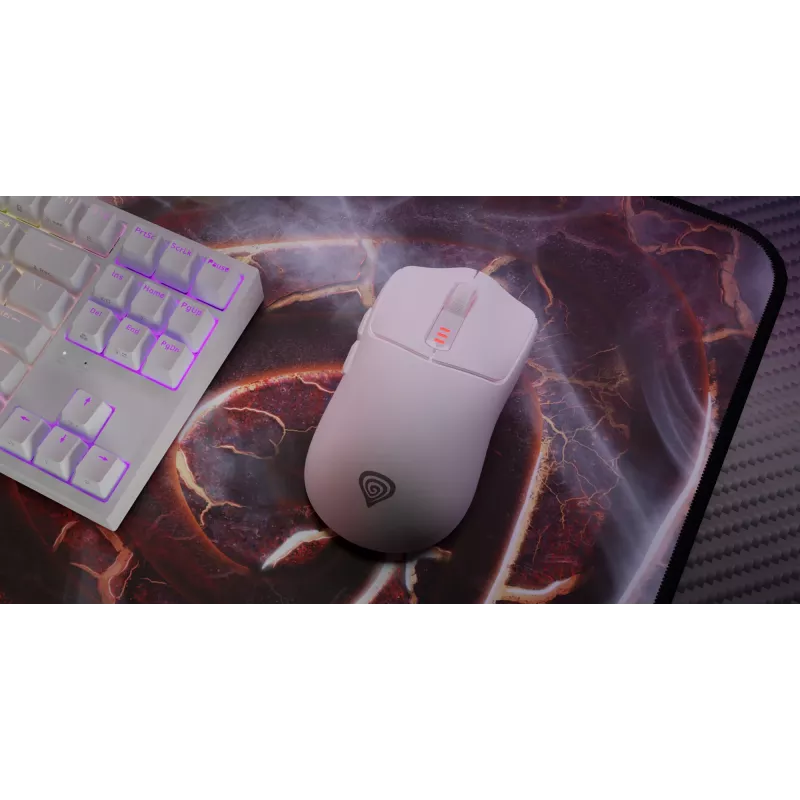 GENESIS Zircon 500 hiir Gaming Paremakäeline RF Juhtmevaba + Bluetooth + USB Type-C Optiline 10000 DPI