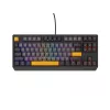 GENESIS Thor 230 TKL klaviatuur Gaming USB + RF Wireless + Bluetooth QWERTY Must, Hall, Oranž