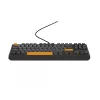 GENESIS Thor 230 TKL klaviatuur Gaming USB + RF Wireless + Bluetooth QWERTY Must, Hall, Oranž