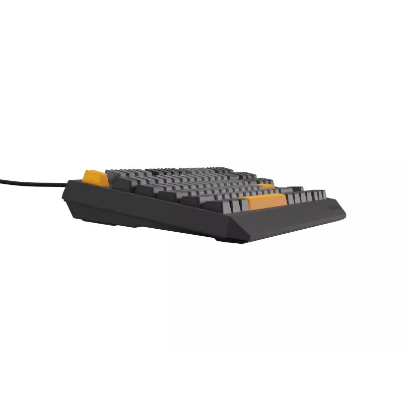 GENESIS Thor 230 TKL klaviatuur Gaming USB + RF Wireless + Bluetooth QWERTY Must, Hall, Oranž