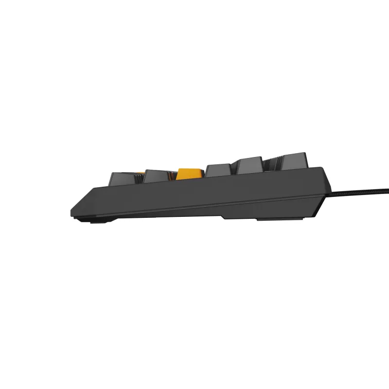 GENESIS Thor 230 TKL klaviatuur Gaming USB + RF Wireless + Bluetooth QWERTY Must, Hall, Oranž