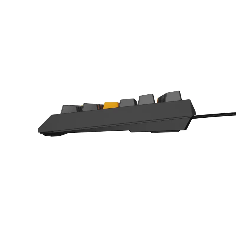 GENESIS Thor 230 TKL klaviatuur Gaming USB + RF Wireless + Bluetooth QWERTY Must, Hall, Oranž