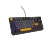 GENESIS Thor 230 TKL klaviatuur Gaming USB + RF Wireless + Bluetooth QWERTY Must, Hall, Oranž