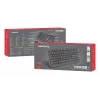 GENESIS Thor 230 TKL Lite klaviatuur Mängimine USB QWERTY Inglise Must