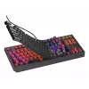 GENESIS Thor 230 TKL Lite klaviatuur Mängimine USB QWERTY Inglise Must