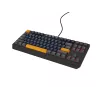 GENESIS THOR 230 TKL klaviatuur Mängu USB + RF Juhtmevaba + Bluetooth QWERTY Must, Sinine, Hall, Oranž