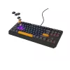 GENESIS THOR 230 TKL klaviatuur Mängu USB + RF Juhtmevaba + Bluetooth QWERTY Must, Sinine, Hall, Oranž