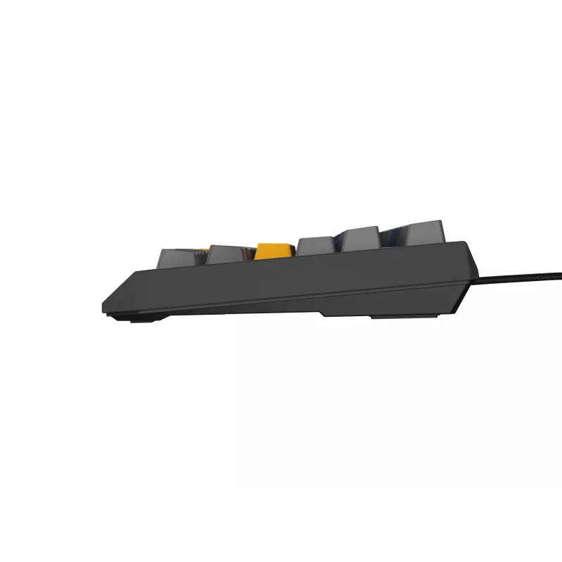 GENESIS THOR 230 TKL klaviatuur Mängu USB + RF Juhtmevaba + Bluetooth QWERTY Must, Sinine, Hall, Oranž
