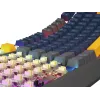 GENESIS THOR 230 TKL klaviatuur Mängu USB + RF Juhtmevaba + Bluetooth QWERTY Must, Sinine, Hall, Oranž