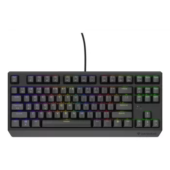 Mehaaniline mänguklaviatuur Genesis Thor 230 TKL — Tenkeyless, US QWERTY, Outemu Brown lülitid, RGB, 1000 Hz, USB