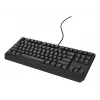 Mehaaniline mänguklaviatuur Genesis Thor 230 TKL — Tenkeyless, US QWERTY, Outemu Brown lülitid, RGB, 1000 Hz, USB