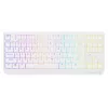 Mänguklaviatuur ilma numbriplokita GENESIS Thor 230 TKL — USB, RF traadita, Bluetooth, QWERTY, Valge