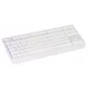 Mänguklaviatuur ilma numbriplokita GENESIS Thor 230 TKL — USB, RF traadita, Bluetooth, QWERTY, Valge