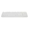 Mänguklaviatuur ilma numbriplokita GENESIS Thor 230 TKL — USB, RF traadita, Bluetooth, QWERTY, Valge