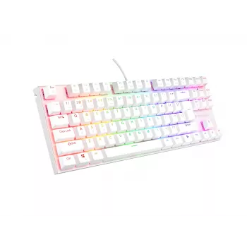 GENESIS Thor 303 TKL klaviatuur mängimiseks USB QWERTY US International Valge