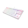 GENESIS Thor 303 TKL klaviatuur mängimiseks USB QWERTY US International Valge