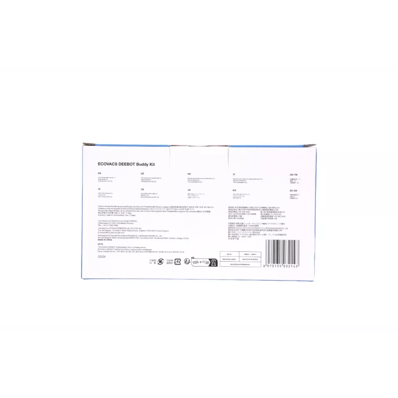 Tarvikukomplekt Ecovacs DKT080142 robottolmuimejale — varuosakomplekt