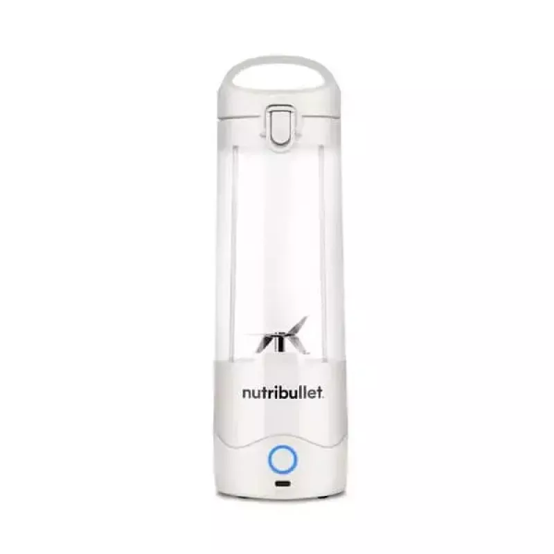 Sport blender NUTRIBULLET Portable 0,475 L valge Tritani kausi ja roostevabast terasest teradega, akutoitel