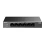 TP-Link LiteWave LS106LP võrgulüliti, haldamata, Fast Ethernet (10/100), Power over Ethernet (PoE), must